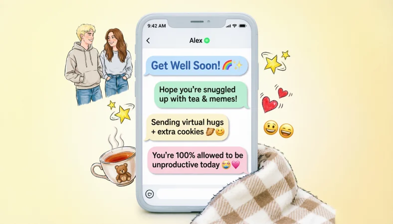 Playful Get Well Soon Replies