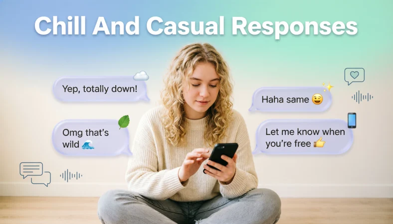 Chill And Casual Responses