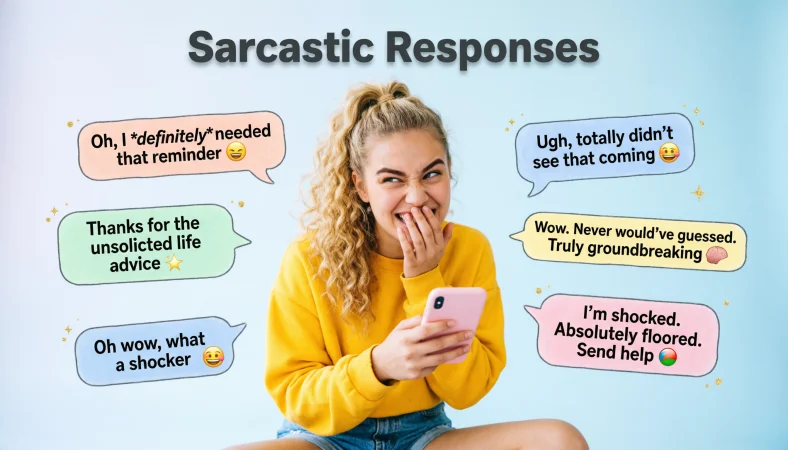 Sarcastic Responses
