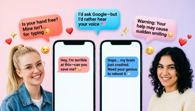 Flirty Ways to Ask for Help: