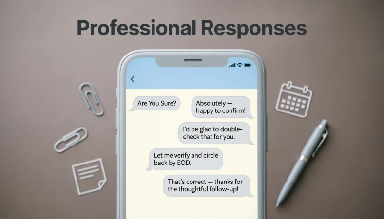 Professional Responses