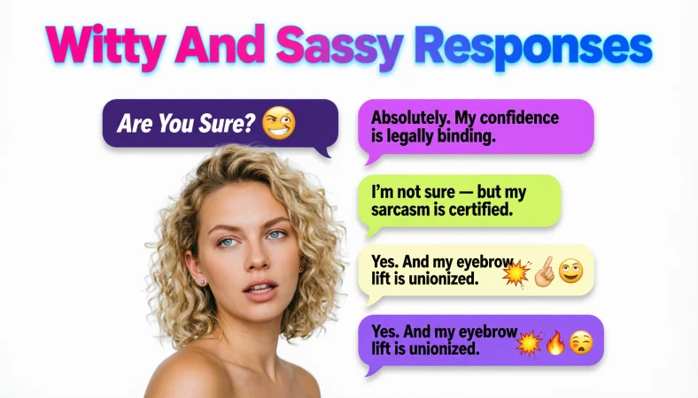 Witty And Sassy Responses