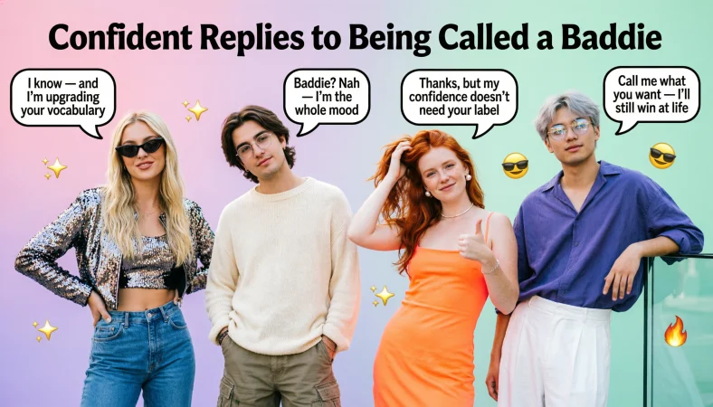 Confident Replies to Being Called a Baddie