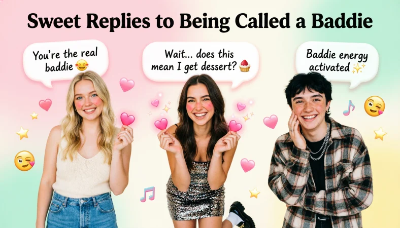 Sweet Replies to Being Called a Baddie