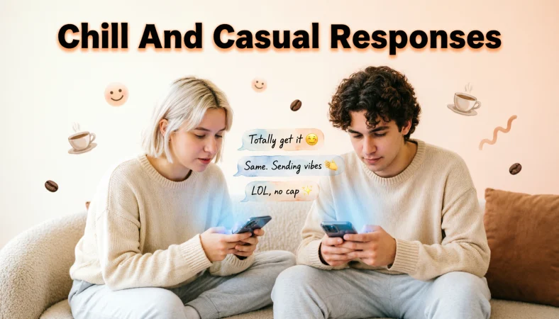 Chill And Casual Responses