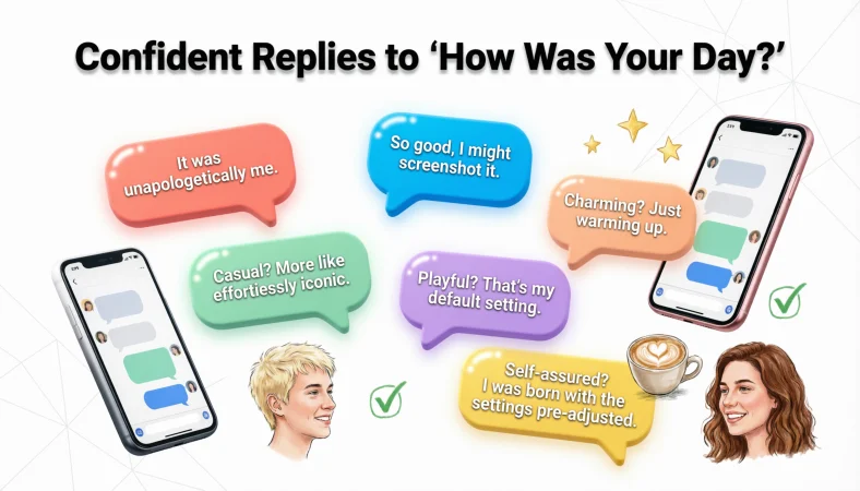 Confident Replies to “How Was Your Day?”