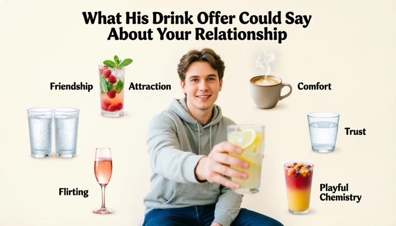 What His Drink Offer Could Say About Your Relationship