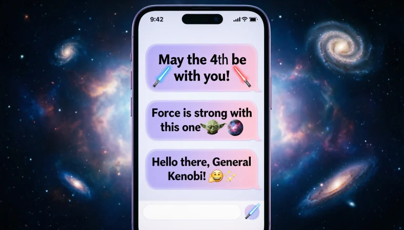 Best responses to may the 4th be with you