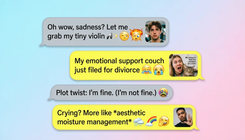 hilarious comebacks to why are you sad