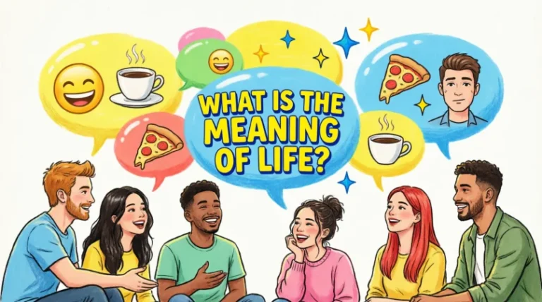 funny answers to the question what is the meaning of life