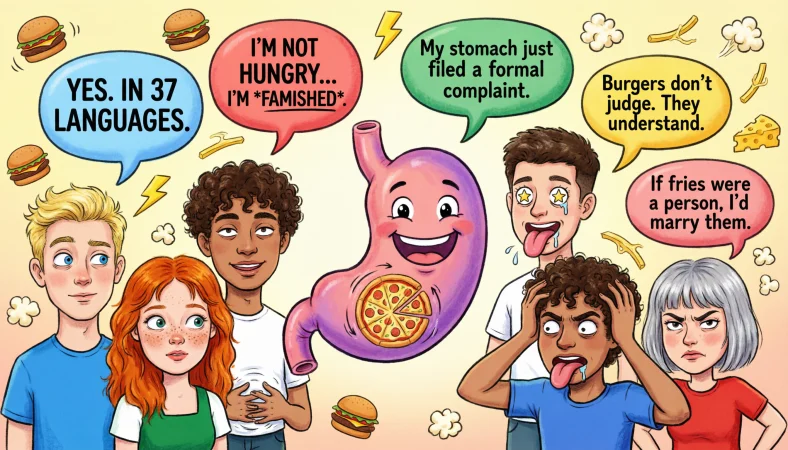 Funny replies to “are you hungry”
