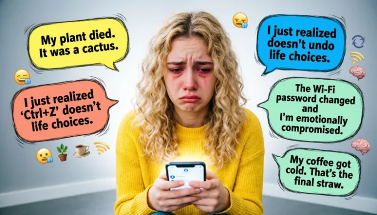 Funny replies to “why are you sad”
