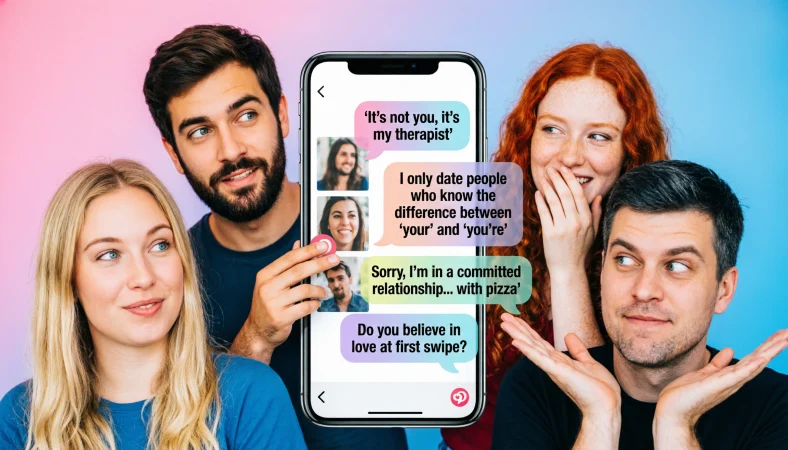 funny responses to why are you on tinder