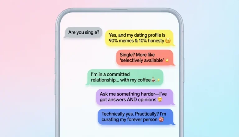 how to respond to are you single