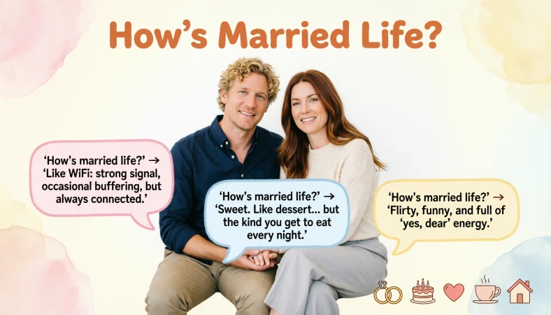 How’s married life meaning