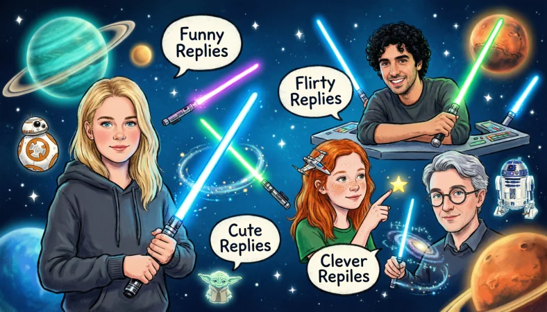 May the 4th be with you replies
