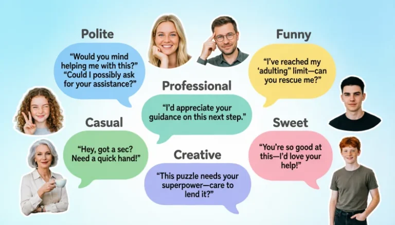 Other ways to say I need your help