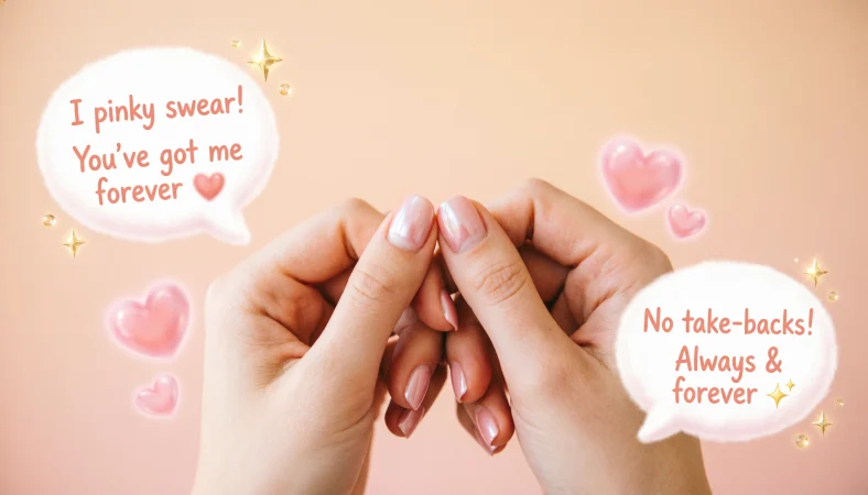 Sweet Pinky Promise Replies