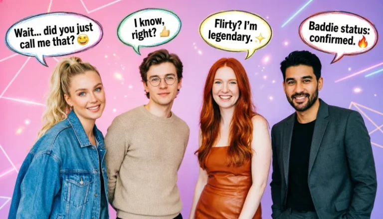 Replies to being called a baddie