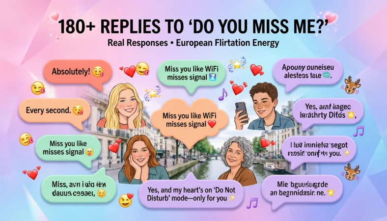 Replies to “do you miss me”