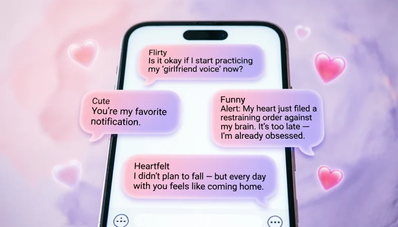 Replies to “I’m falling for you”