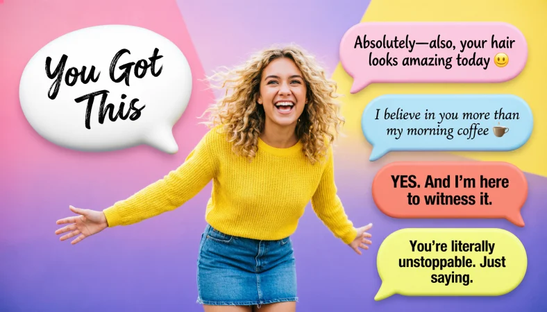Replies to “you got this”