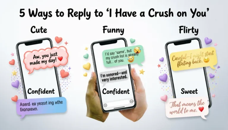 Reply to “I have a crush on you”