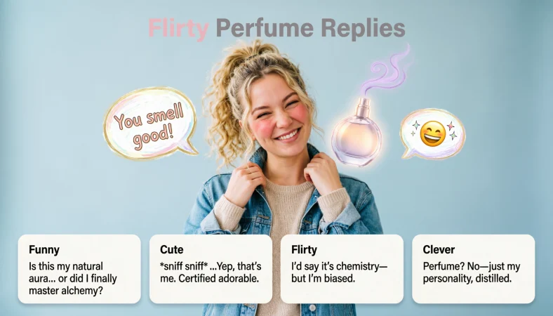 Reply to “you smell good”