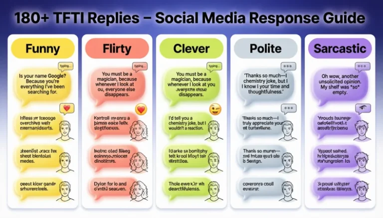 TFTI replies