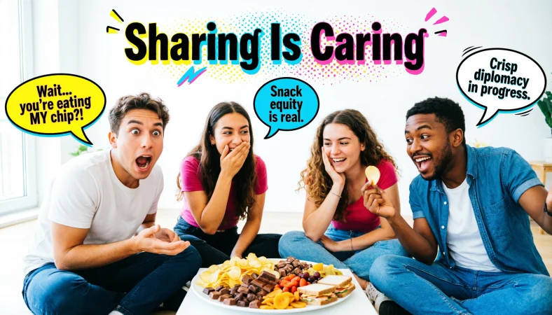 witty and funny replies to sharing is caring
