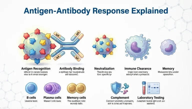 antigen-antibody response