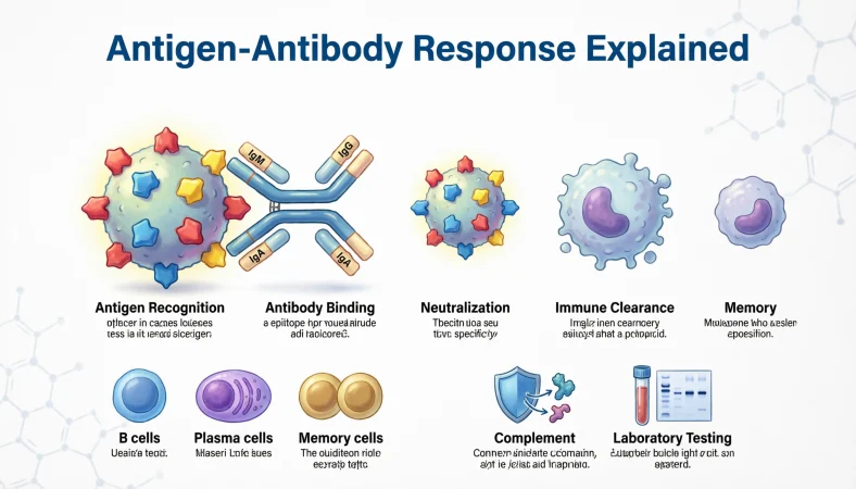 antigen-antibody response