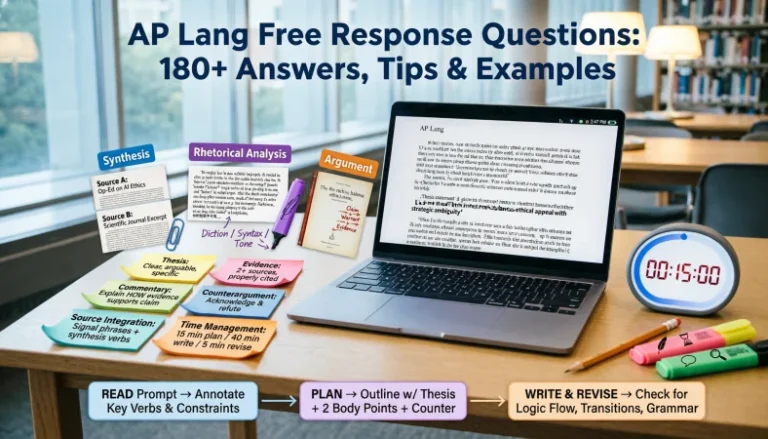 ap lang free response questions