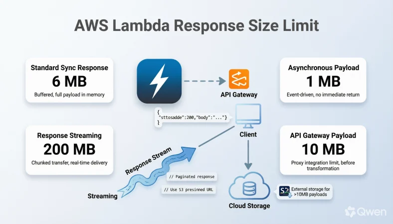 aws lambda response size limit