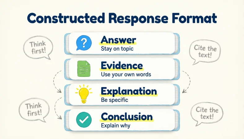constructed response format