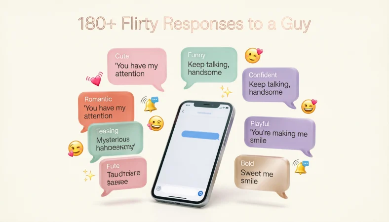 flirty responses to a guy