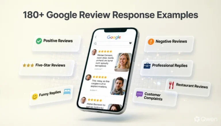 google review response