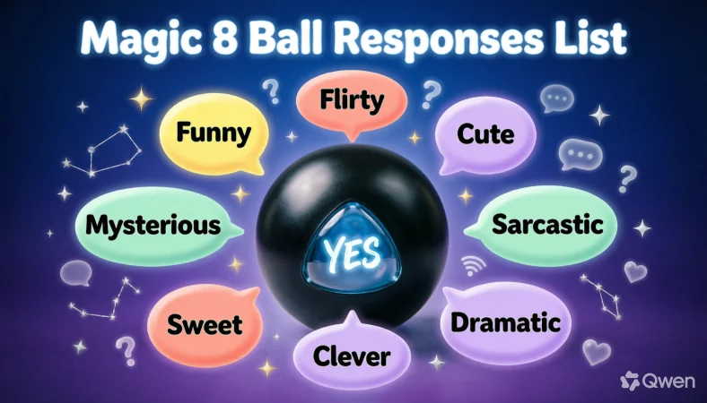 magic 8 ball responses list