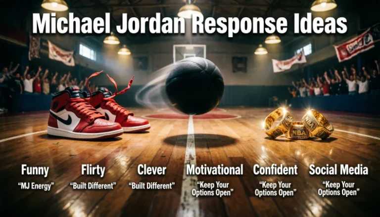 michael jordan response