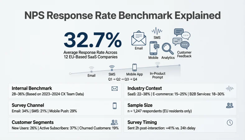nps response rate benchmark