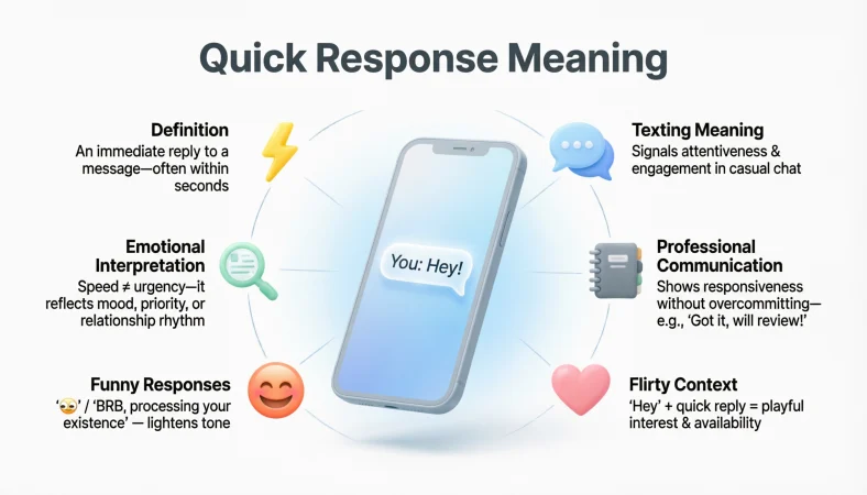 quick response meaning