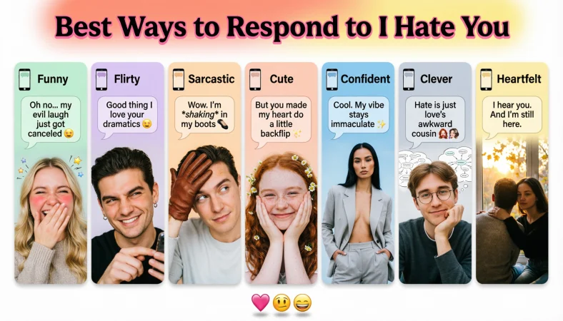 Respond to I hate you