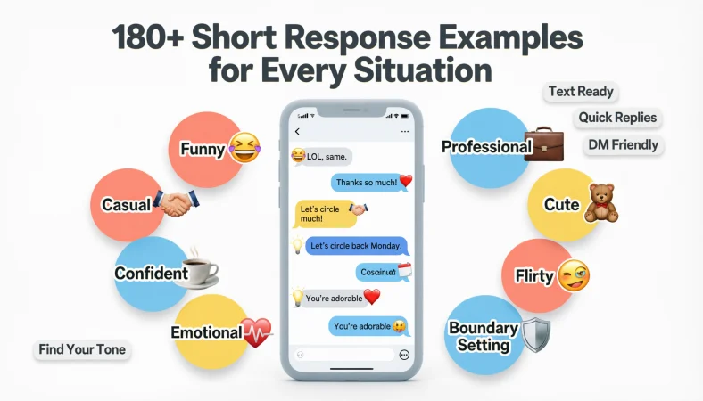 short response examples