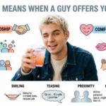 What it means when a guy offers a sip of drink