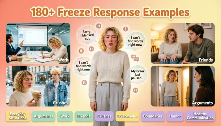 freeze response examples