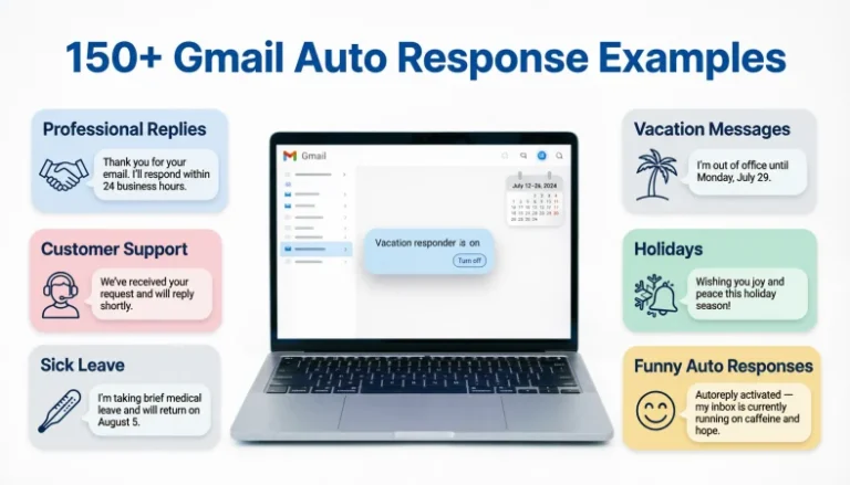 gmail auto response