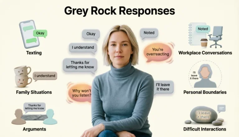 grey rock responses