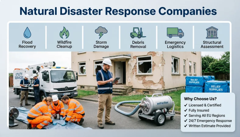 natural disaster response companies